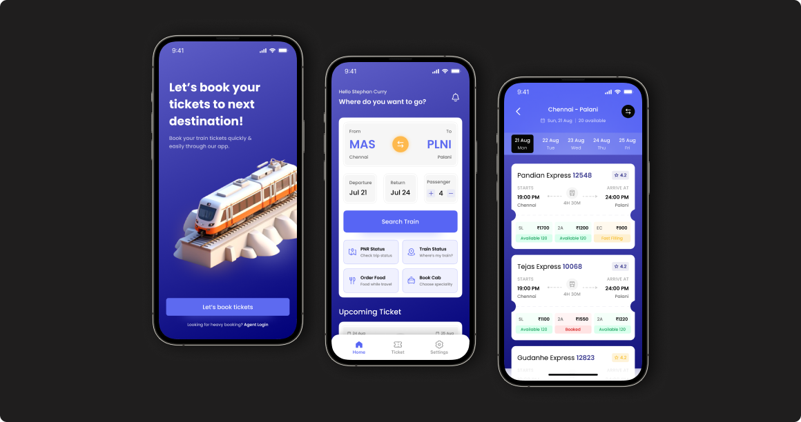 Landing page hero section
